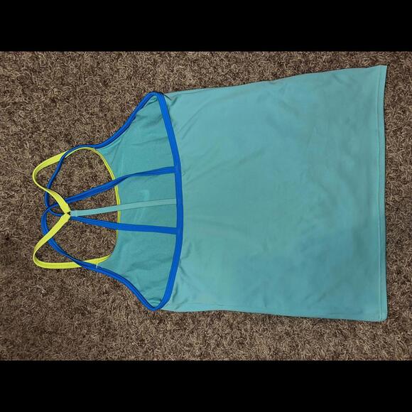 Nike Essential Big Kids' (Girls') T-Crossback Tankini Set - Picture 7 of 15